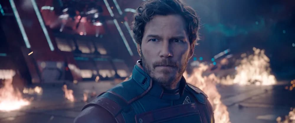 GUARDIANS OF THE GALAXY VOL. 3, Chris Pratt as Star-Lord, 2023. © Marvel / © Walt Disney Studios Motion Pictures /
