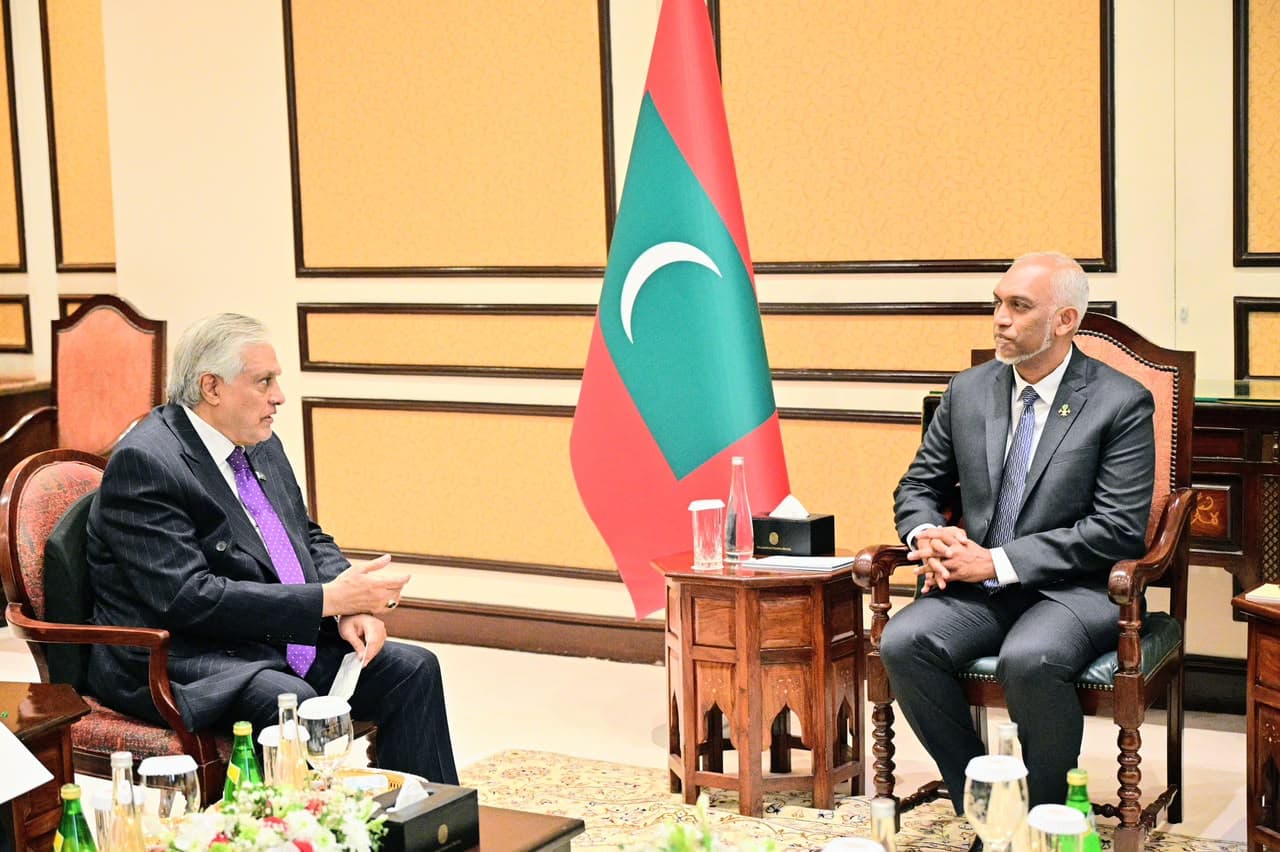 Pakistan reaffirms fraternal ties with Maldives during high-level meeting