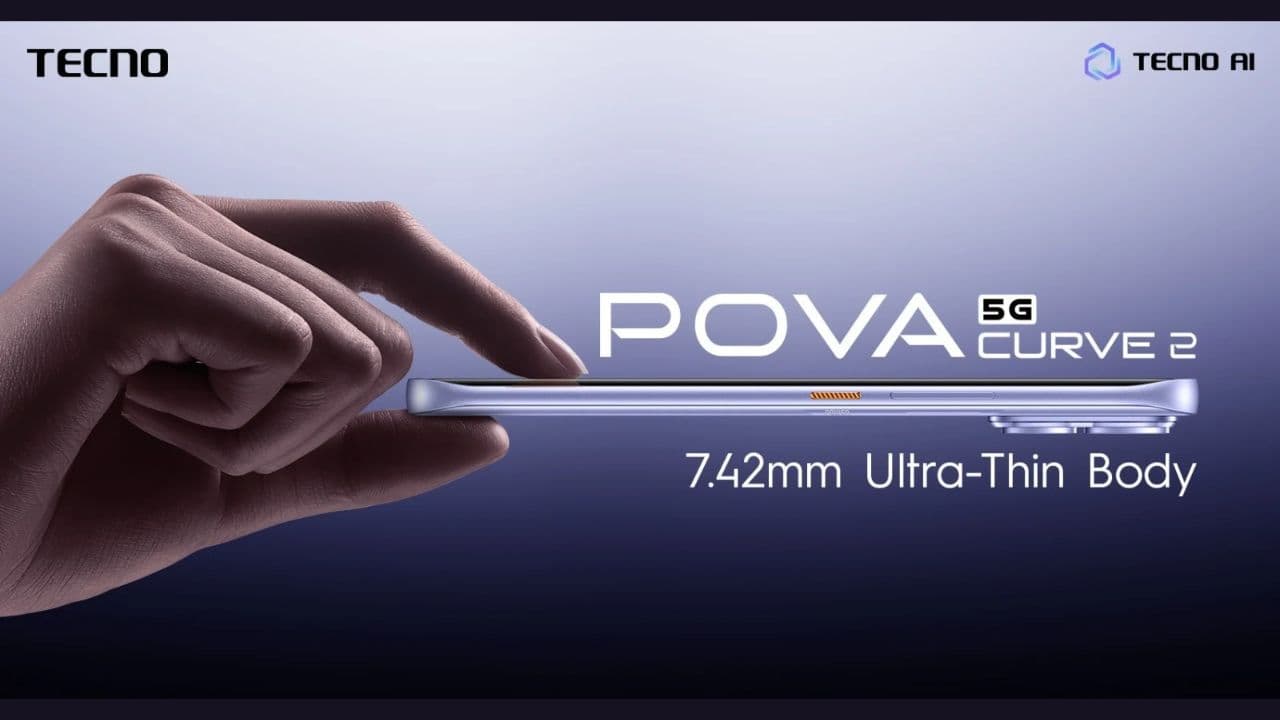 TECNO to launch POVA Curve 2 5G in Pakistan on 15 October