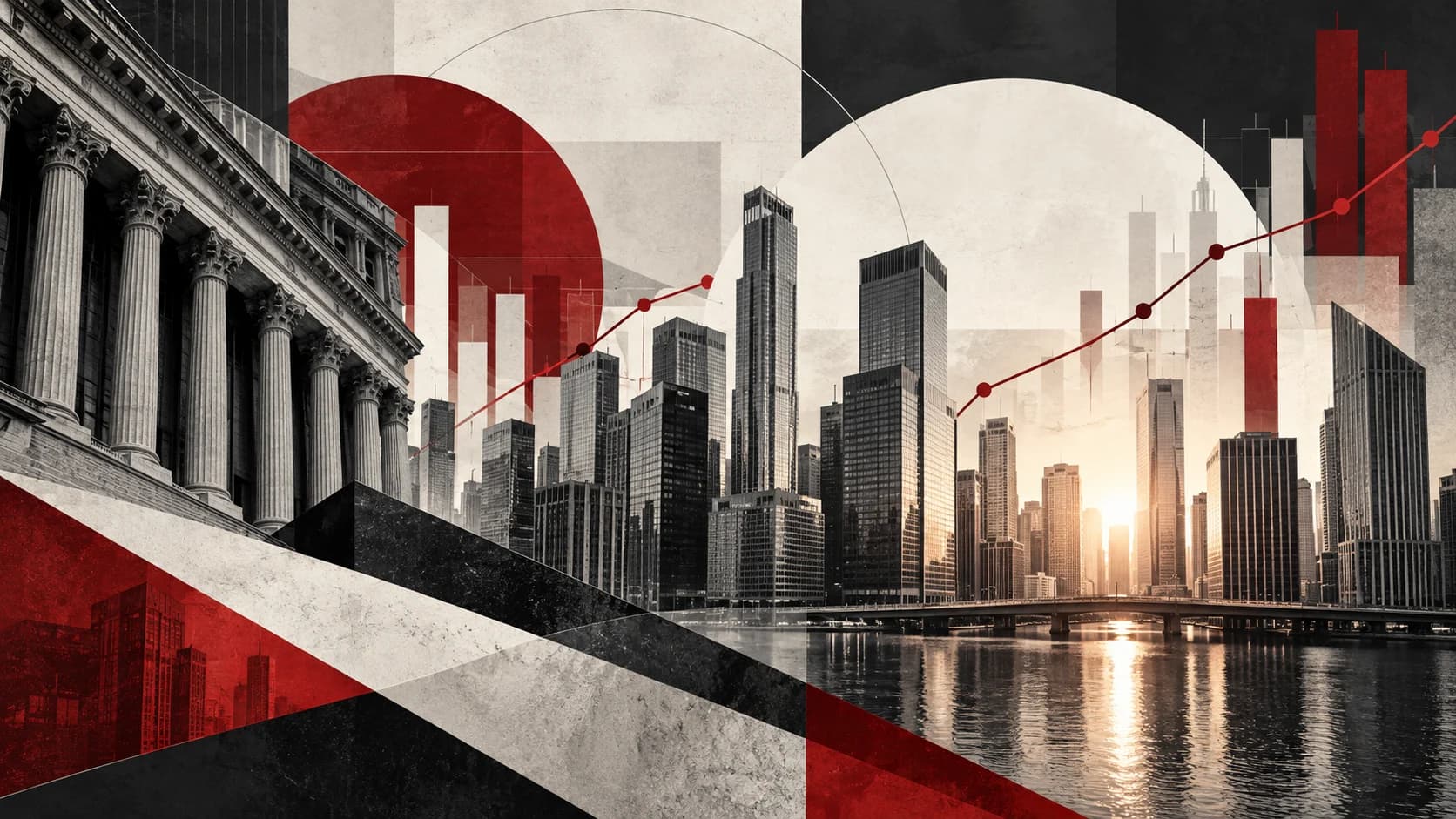 Business news visual