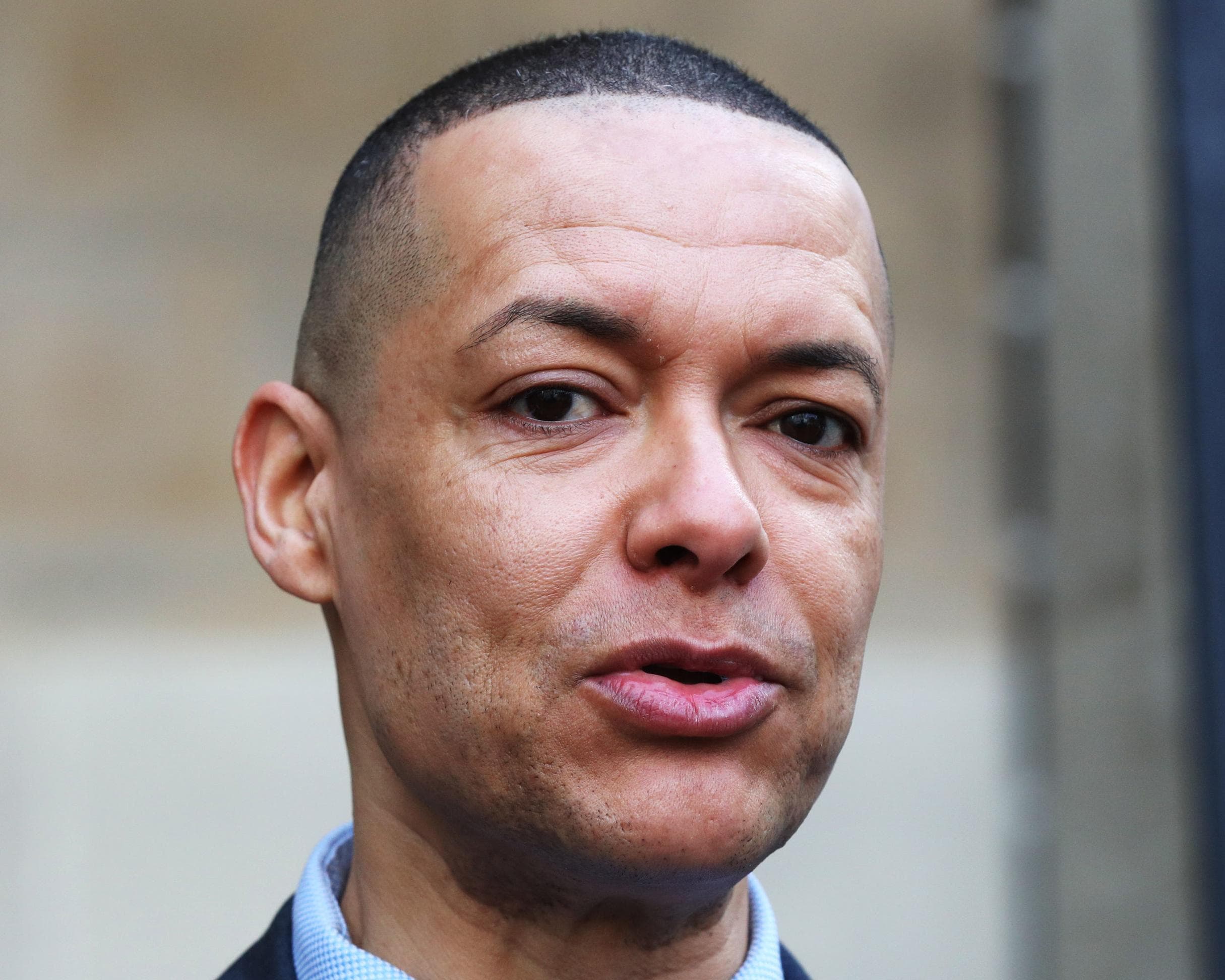 Clive Lewis, the MP for Norwich South, who was among the delegation, said: ‘We were detained, taken aside, and then interrogated.’