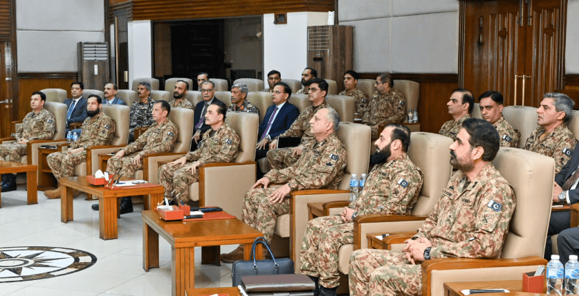 COAS Syed Asim Munir visits Corps Headquarters Peshawar, reviews security situation