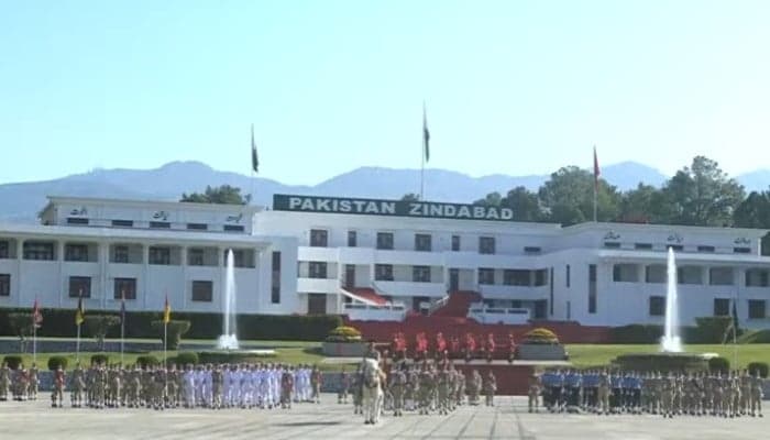 General Syed Aamer Raza attends passing out parade at PMA Kakul