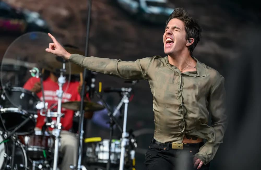 LEEDS, ENGLAND - AUGUST 28: (EDITORIAL USE ONLY) Tucker Harrington Pillsbury, aka Role Model, performs during the 2026 Leeds Festival at Bramham Park on August 28, 2026 in Leeds, England.