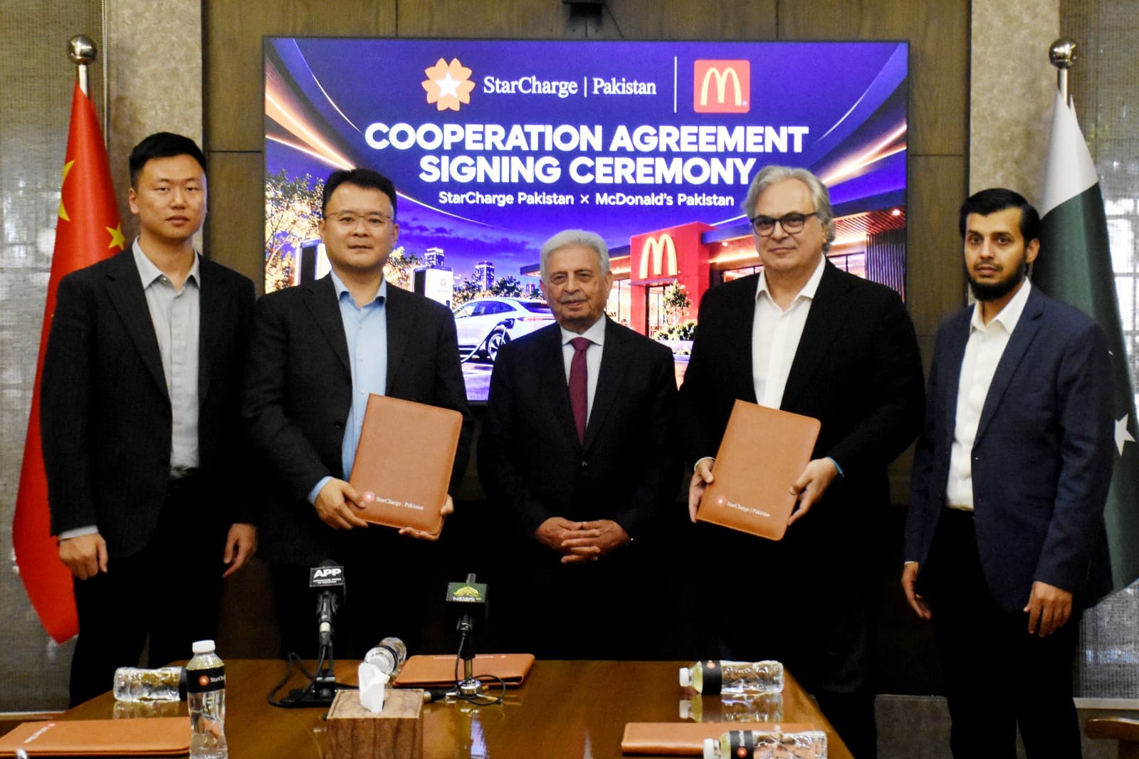 StarCharge and McDonald’s Pakistan sign deal to install EV charging stations