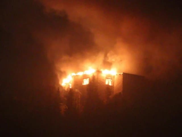 German police arrest man after Kehlsteinhaus building catches fire in southern Germany