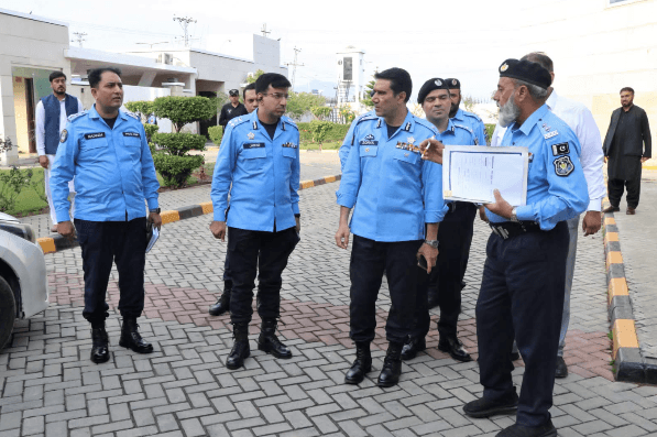 Islamabad Police Chief inspects official vehicle fleet for maintenance