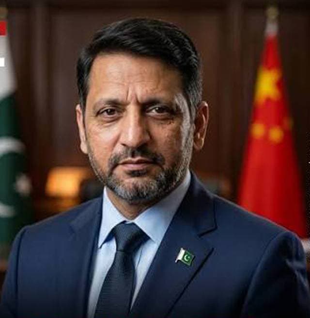 Pakistan's Syed Ali Asad Gillani presents credentials to Chinese envoy Hong Lei