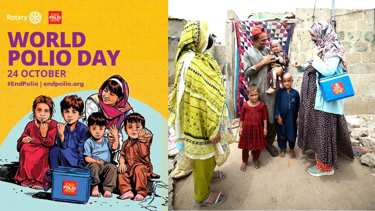 Rotary International reaffirms support for Pakistan's wild poliovirus eradication efforts