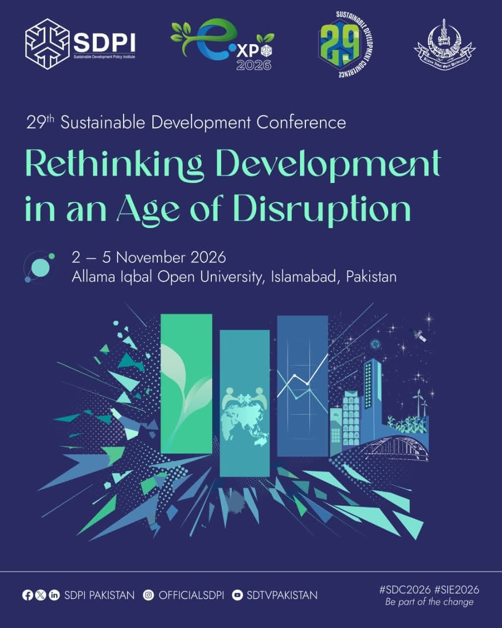 SDPI to host 29th Sustainable Development Conference in Islamabad