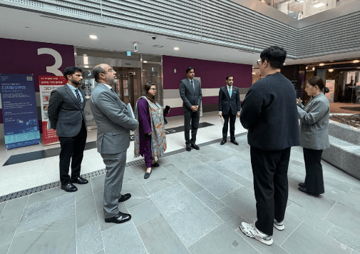 Shaza Fatima Khawaja visits South Korea to explore technology cooperation